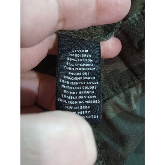 Social Standards Pants Ladies Medium Camouflage Joggers Cargo Pockets - Picture 7 of 8